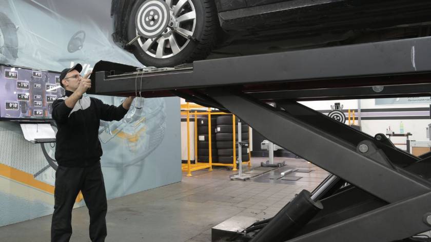 Scissors Lift Sporing