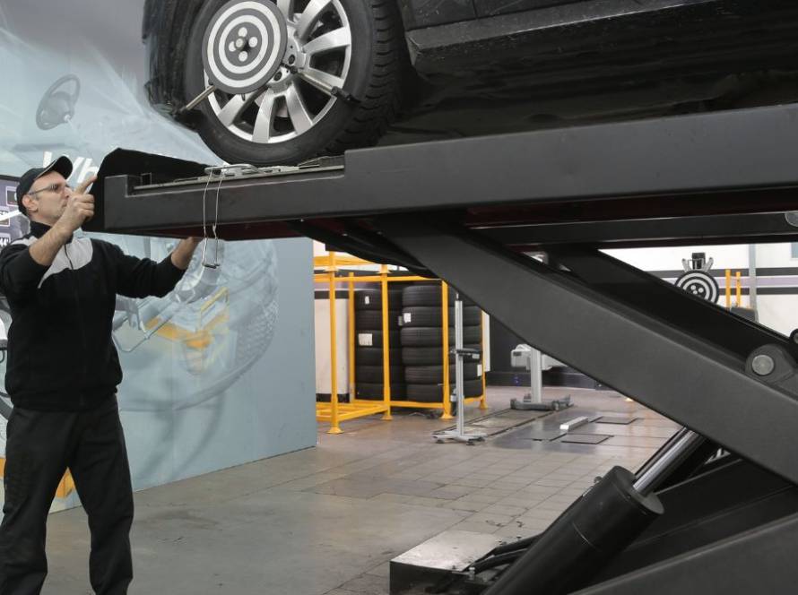 Scissors Lift Sporing