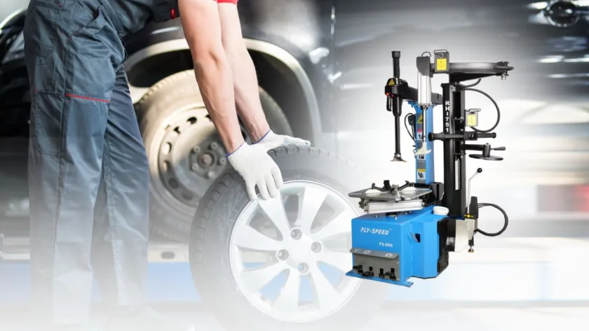 tyre changer fly speed fs 860 helper arm